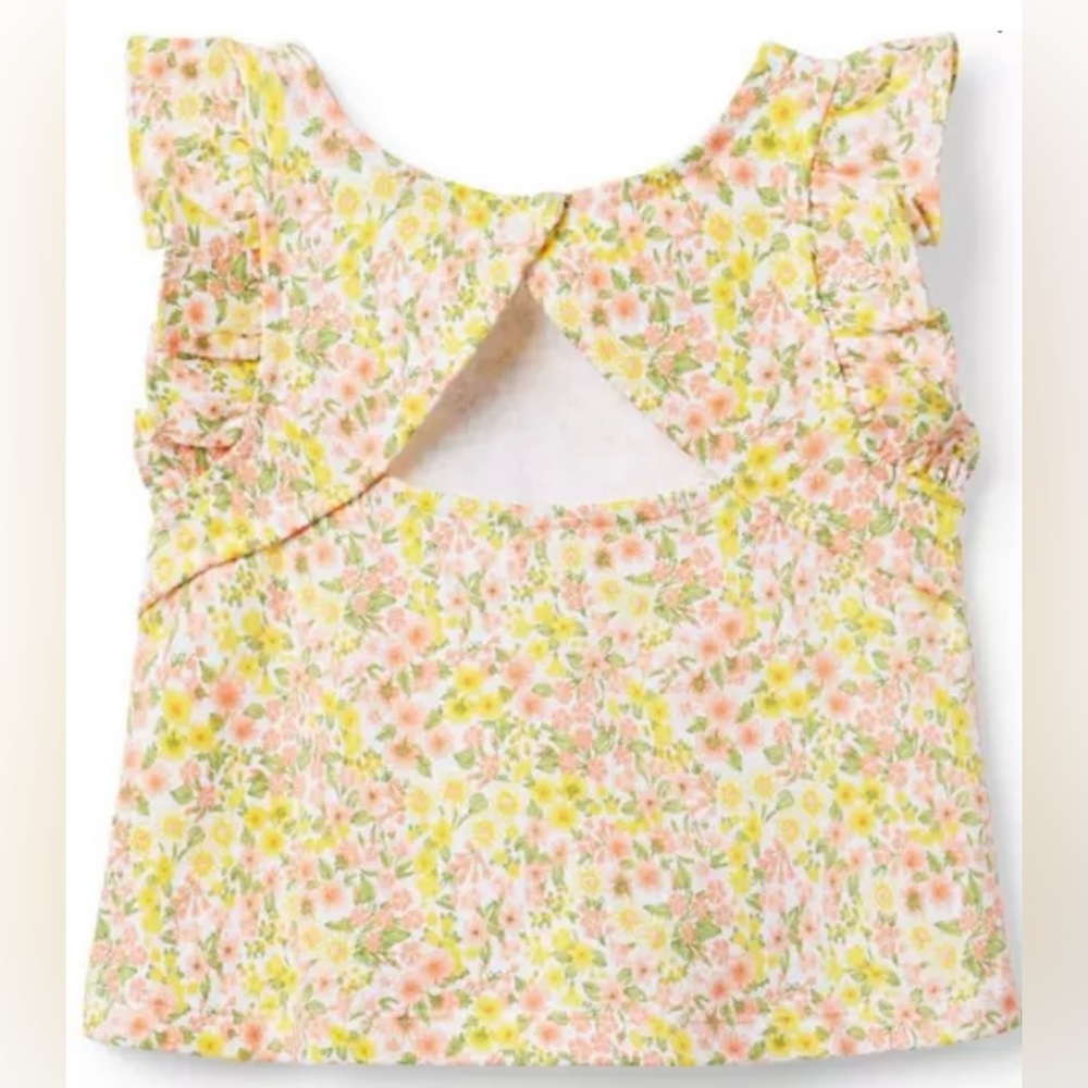 🌻Sale🌻 Janie and Jack Floral Baby Outfit - Picture 3 of 7